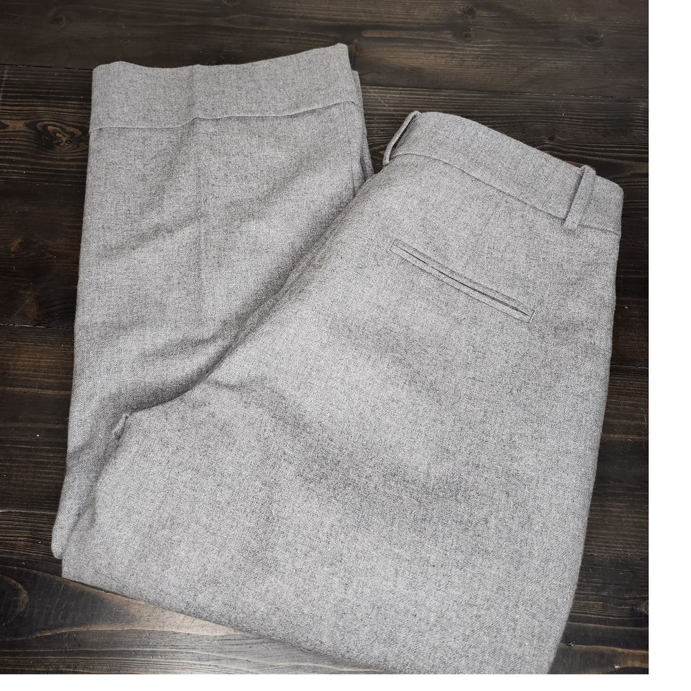 LOFT Gray Ankle Pants - Picture 6 of 11